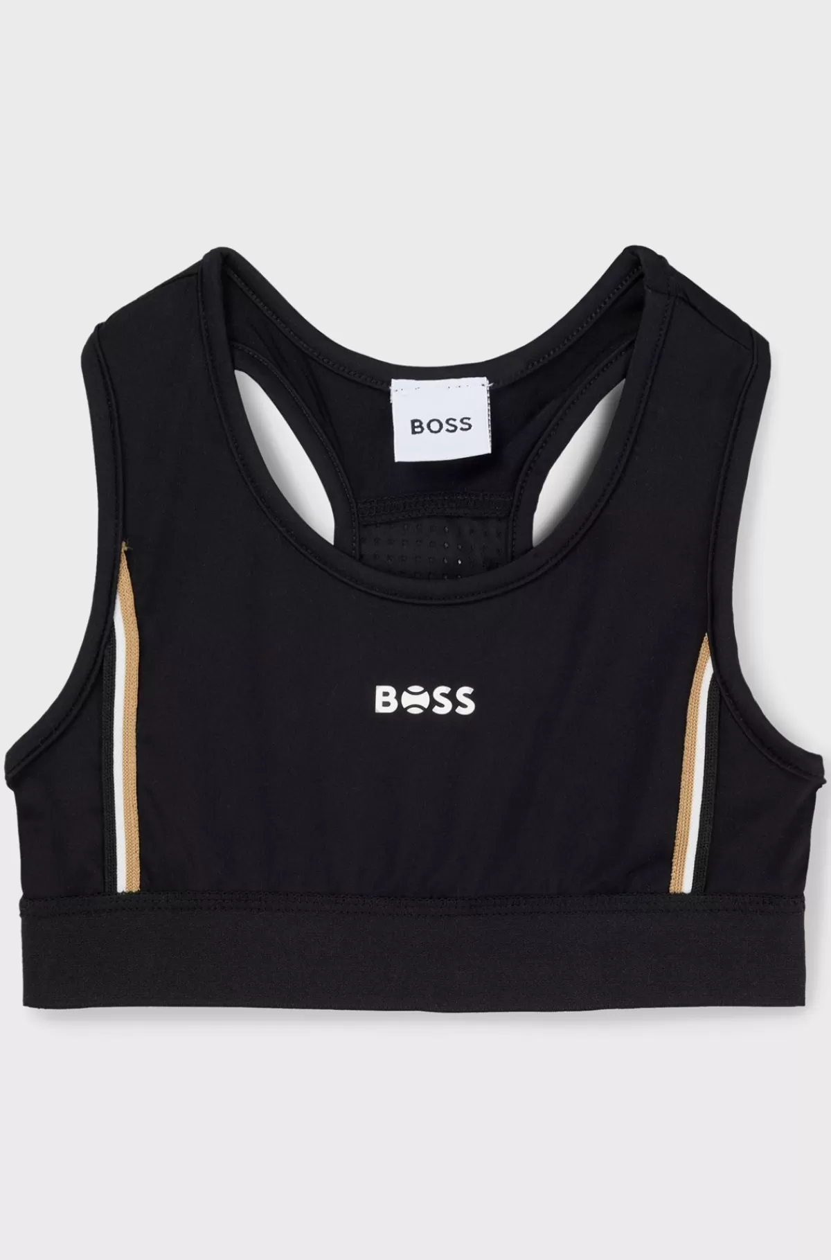 HUGO BOSS Sports-bh Til Børn Med Signaturstriber Og Logo Sort Discount