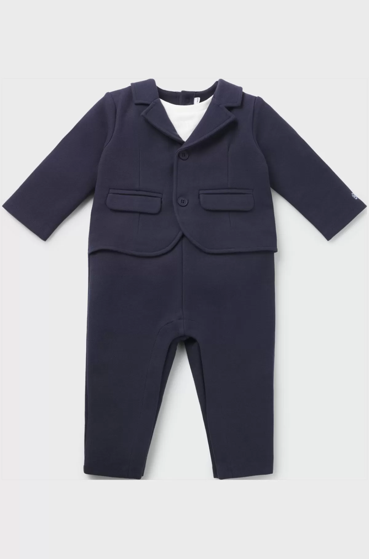 HUGO BOSS Sæt Med Jakkesætlook Til Babyer I Gaveæske Mørkeblå Store