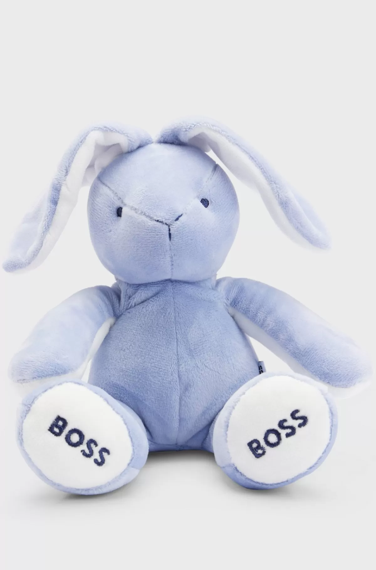 HUGO BOSS Tøjdyr Til Babyer I Imiteret Pels Med Broderede Logoer Lyseblå Discount