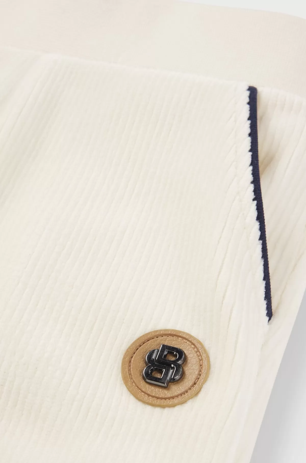 HUGO BOSS Tracksuit-bukser Til Børn I Bomuldsblanding Med Dobbelt B-monogrammer Lys beige Cheap