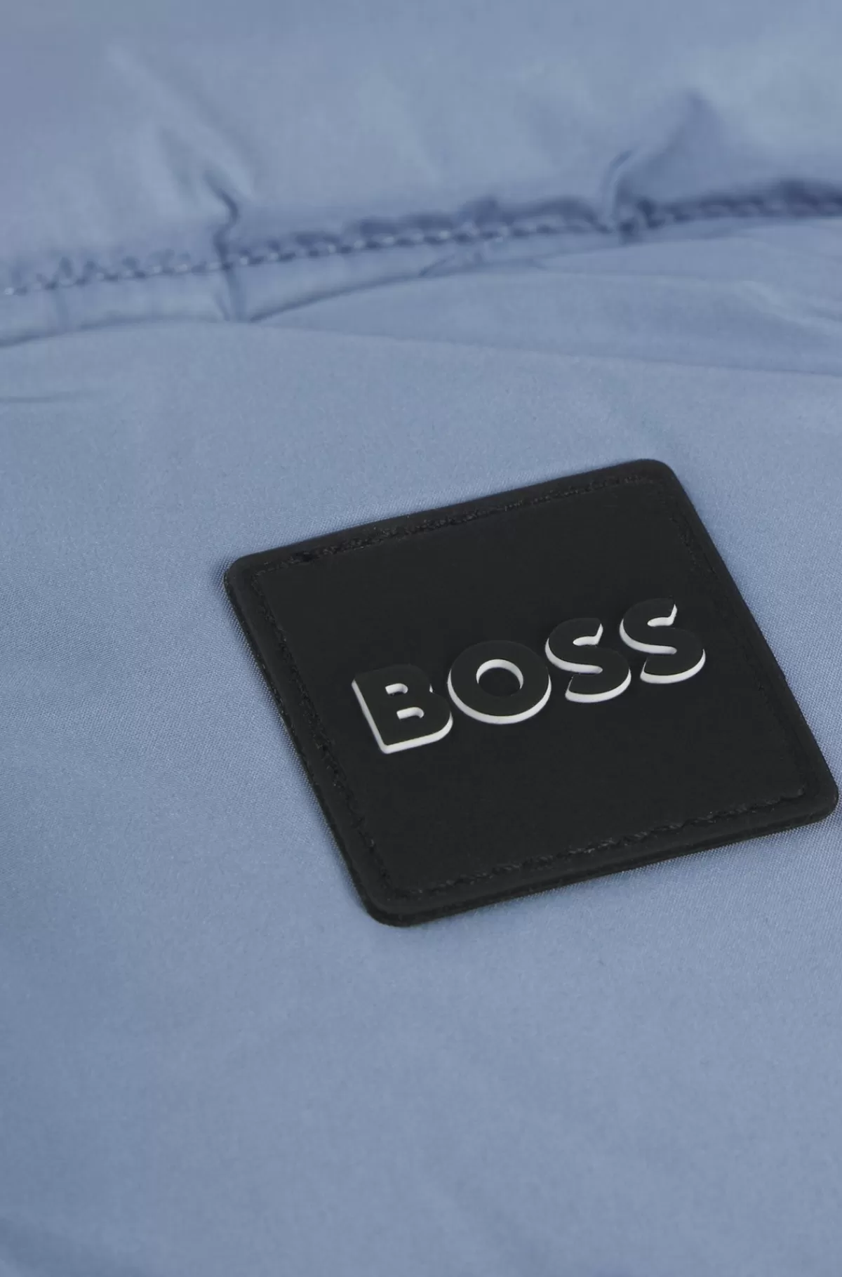 HUGO BOSS Vandskyende Vatteret Vest Til Børn Med Logo Blå Hot