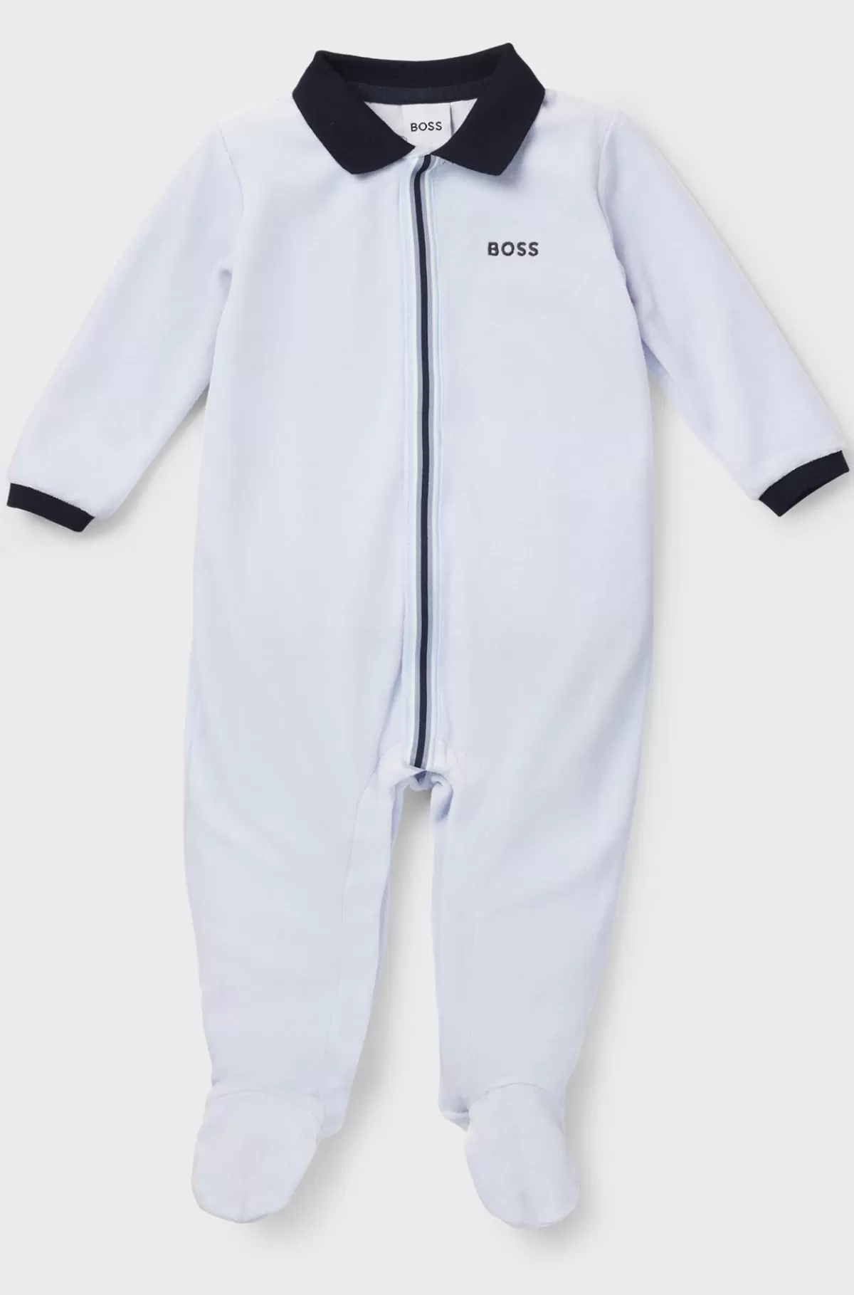 HUGO BOSS Velournatdragt I Gaveæske Til Babyer Lyseblå Outlet