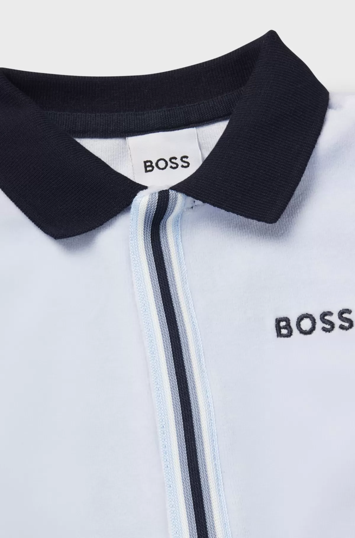 HUGO BOSS Velournatdragt I Gaveæske Til Babyer Lyseblå Outlet