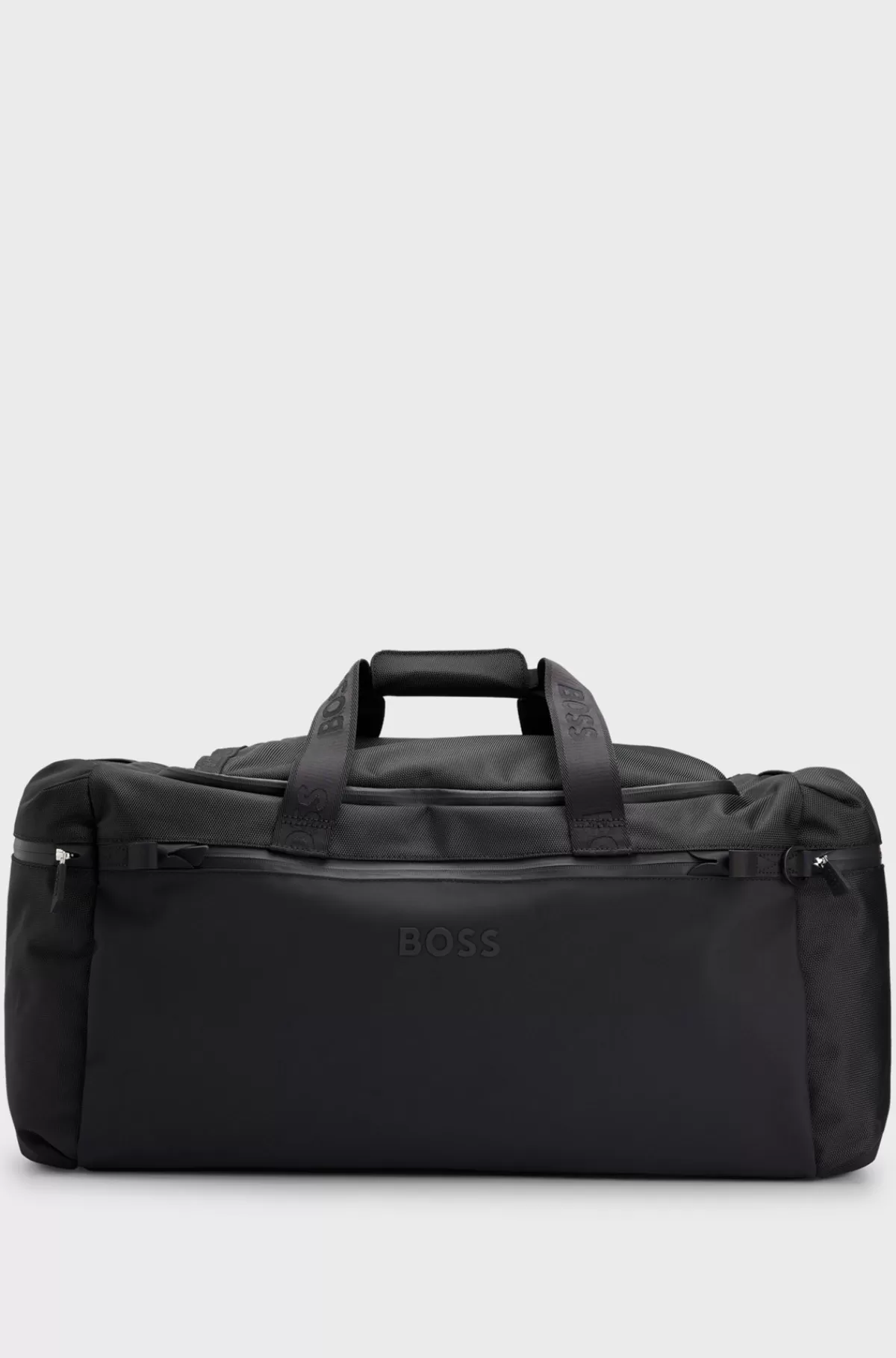 HUGO BOSS Weekendtaske Med Logo Og Brandede Rygsækstropper Sort Cheap