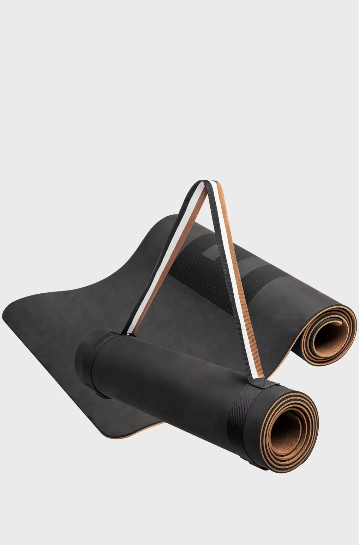 HUGO BOSS Yogamåtte Med Signaturstribet Strop Sort Best